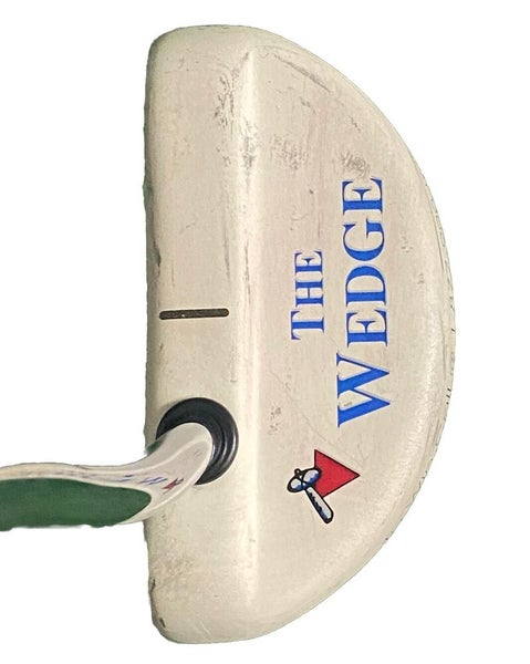 Imhoff Golf "The Wedge" Ceramic Mallet Putter RH Steel 35" Nice Golf Pride Grip