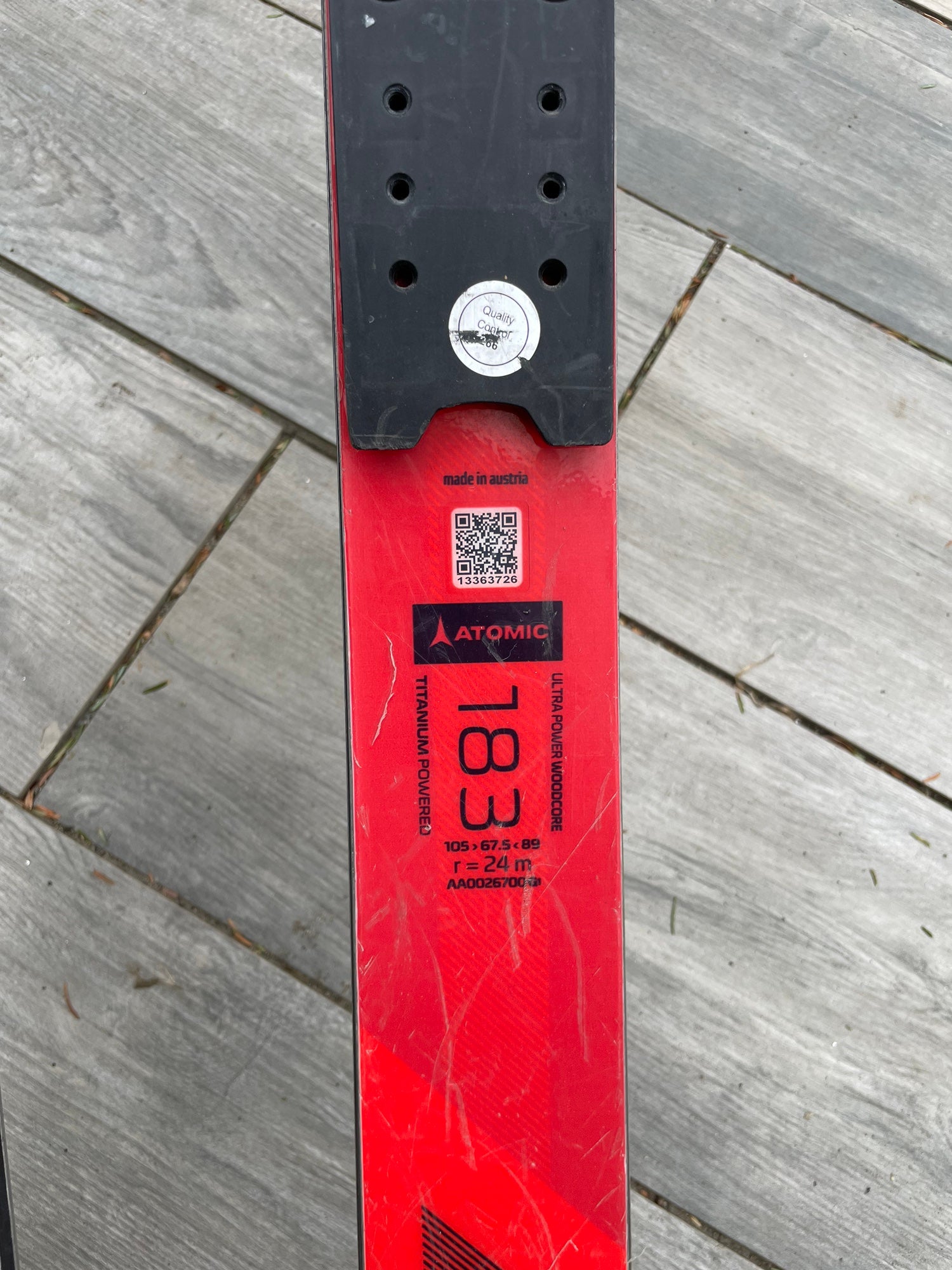 Atomic Redster GS 183 | SidelineSwap | Buy and Sell on SidelineSwap
