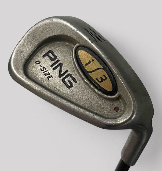 Ping i3 O Size PW Iron Maroon Dot Stiff Flex Graphite Pitching Wedge