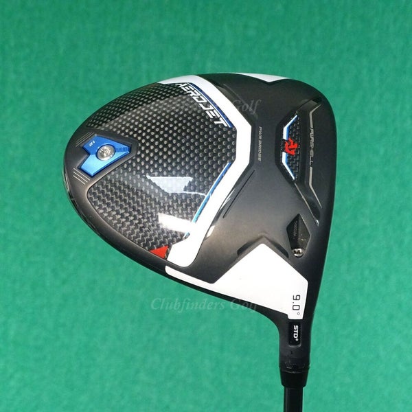 Cobra AeroJet 9.0 Driver UST Mamiya LINQ M40X Red 5F4 Graphite Stiff