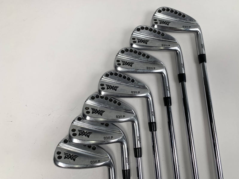 PXG 0311 P GEN2 Chrome Iron Set 4-PW True Temper Dynamic Gold S300 Stiff RH