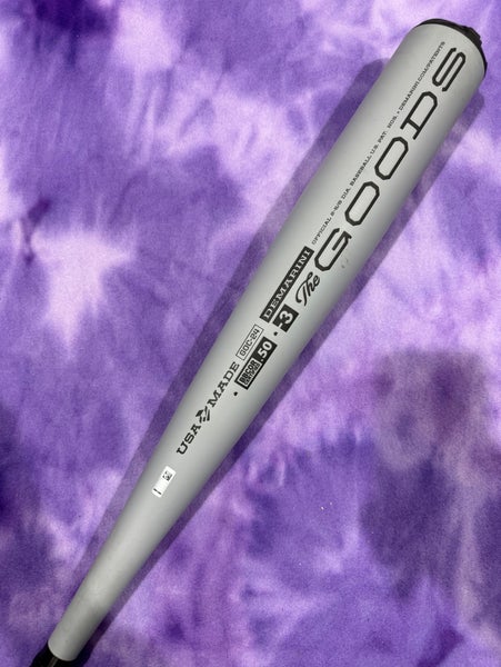 2024 DeMarini The Goods One Piece Bat BBCOR Certified (-3) Alloy 28 oz 31" (Used)