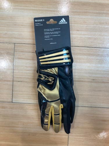 (New) Adidas Reggie II Football Gloves – Youth Large