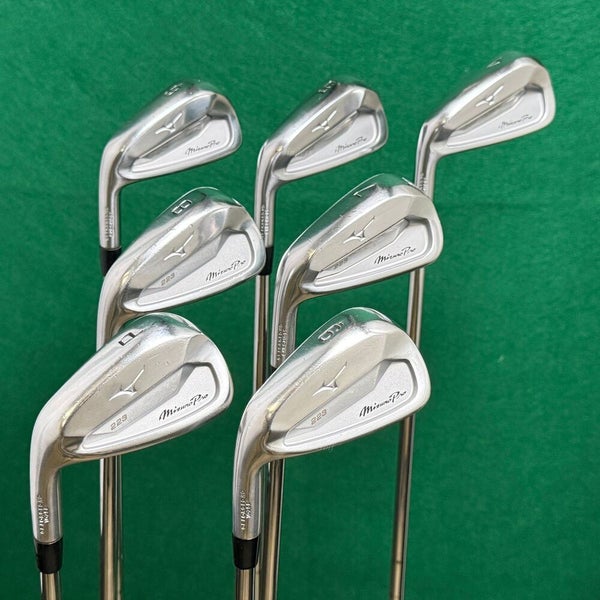LH Mizuno Pro 223 Forged 4-PW Iron Set NS Pro Modus 3 Tour 115 Steel Stiff