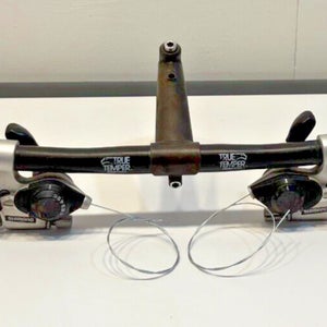 Vintage True Temper 560mm CrMo Handlebar Shimano ST-EF20 Brake/Shifters Stem