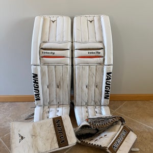 36" Vaughn Velocity V5 Regular Goalie Full Set (Used)