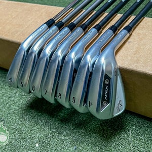 Callaway APEX Pro Forged '24 Irons 4-PW Axiom 105g X-Stiff Graphite Golf Set