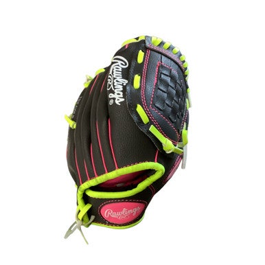 Used Rawlings PLAYER SERIES WPL95DSP RHT BB/SB Glove T-ball Pink 9 1/2" 11760-S000073744