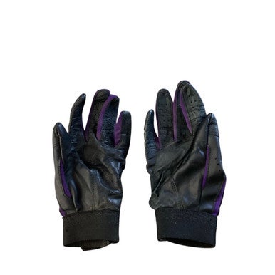 Used Under Armour BB/SB Batting Gloves Black SM 11760-S000073735