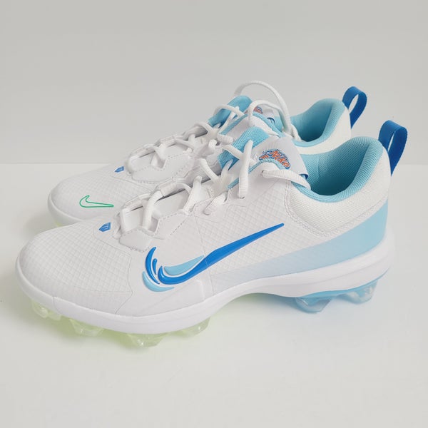 Nike Force Trout 9 Pro MCS Baseball Cleats FQ7726-104 Size 9.5 White