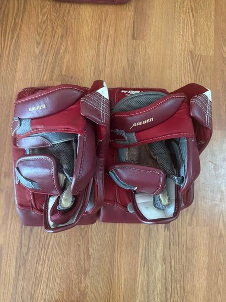 34"  Warrior Ritual G6 Pro Full Right Goalie Full Set Pro Stock (Used)