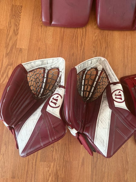 34"  Warrior Ritual G6 Pro Full Right Goalie Full Set Pro Stock (Used)
