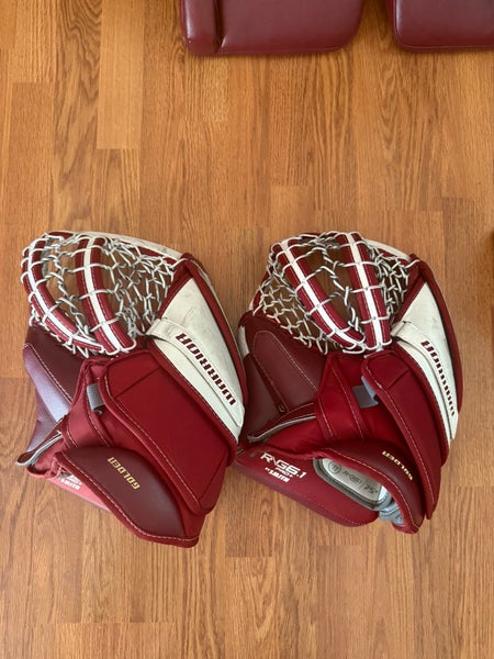 34"  Warrior Ritual G6 Pro Full Right Goalie Full Set Pro Stock (Used)