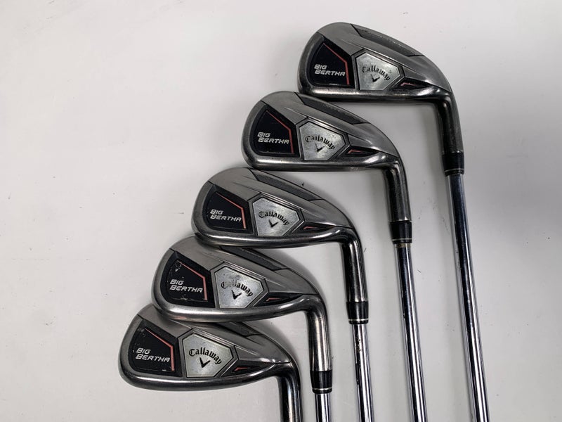 Callaway Big Bertha 2015 Iron Set 5-PW Speed Step 85 85g Regular RH No 7 iron