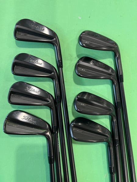 Men's Titleist Limited Edition Black T150 Iron Set | Project X LZ
