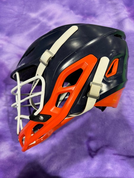 Blue Adult Warrior Burn Helmet (Used) Small