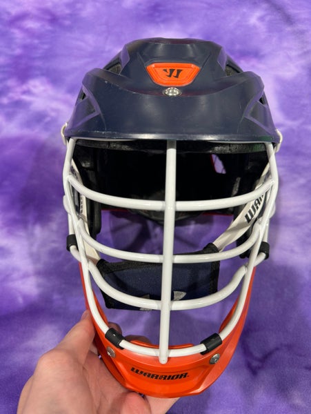 Blue Adult Warrior Burn Helmet (Used) Small
