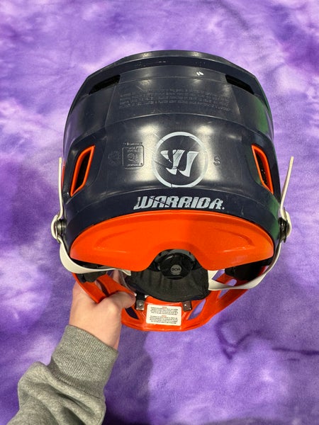 Blue Adult Warrior Burn Helmet (Used) Small