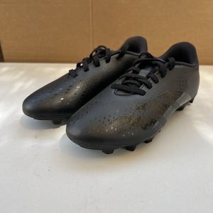Adidas Predator Accuracy.4 Turf Soccer Shoes Youth 2.5 Triple Black Lace Up