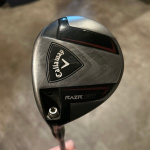 Men's Callaway RAZR Fit Left Hand Fairway Wood Stiff Flex 3 Wood (Used)