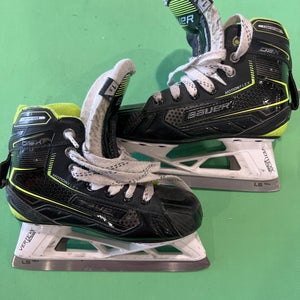 Junior Bauer GSX Hockey Goalie Skates | Size 1.5 (Used)