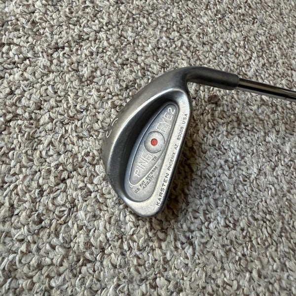 Ping Eye 2 Red Dot Sand Wedge Golf Club 56 Degree Steel Shaft