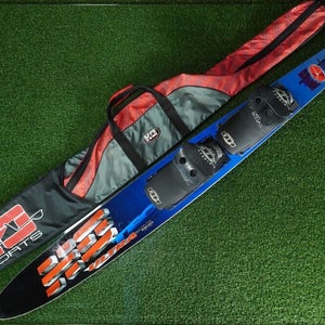HO SPORTS ULTRA 85 POINT 67 SLALOM WATER SKI, HO 96 XL & LARGE BINDINGS & BAG
