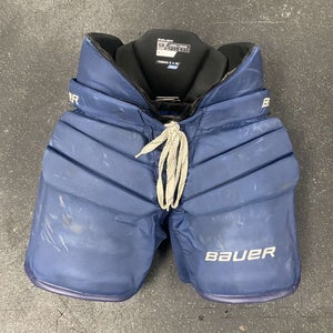 Bauer Pro Hockey Goalie Pants Senior Large Blue (Used)