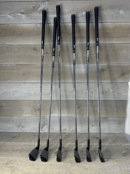 Wilson Reflex Black Iron Golf Club Set 5-PW Regular Steel Mens RH