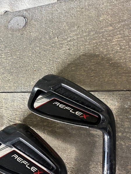 Wilson Reflex Black Iron Golf Club Set 5-PW Regular Steel Mens RH