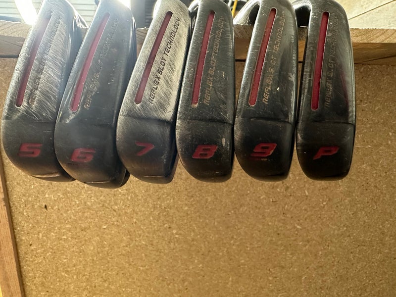 Wilson Reflex Black Iron Golf Club Set 5-PW Regular Steel Mens RH