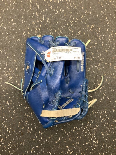 Used Franklin 22720-8.5 BB/SB Glove RH Throw Navy Blue 8" 11162-S000426010