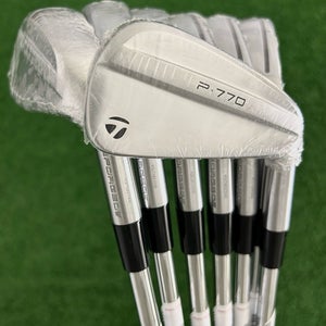 NEW Taylormade P770 25 Forged Iron Set 4-P / Dynamic Gold 115 Stiff