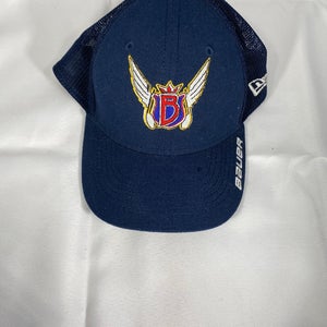 Blue Kids Unisex Small Bauer Hat (New)