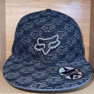 Fox Racing Fitted Hat Cap Size 7 5/8 - 100% Wool NICE
