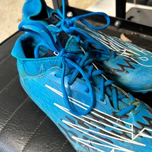 Mens Blue New Balance Cleats (Used)