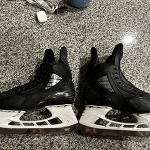 Used True Pro Custom Regular Width Pro Stock Size 9 Hockey Skates Calvert Colorado