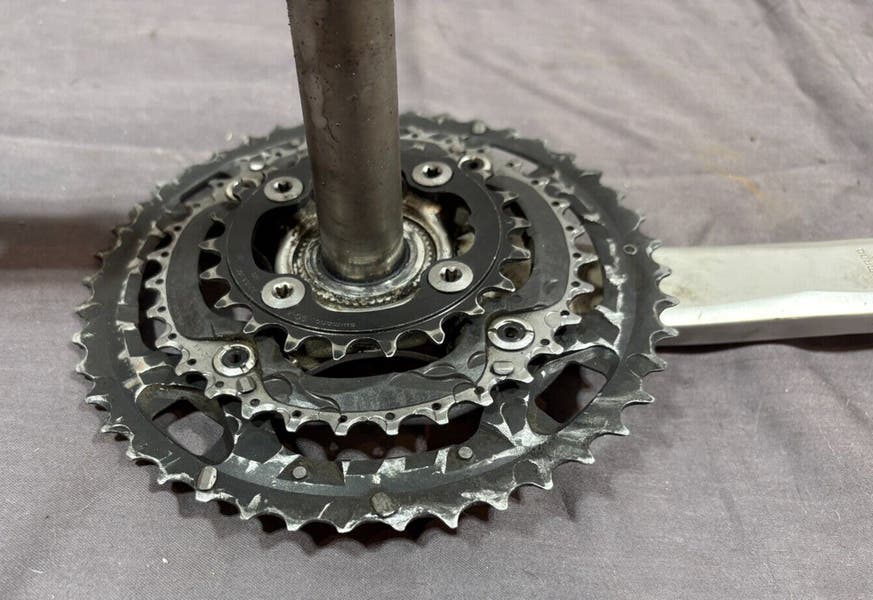 Shimano Deore XT FC-M770 175mm 44/32/22 Hollowtech II Aluminum