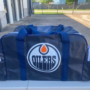 Edmonton Oilers Warrior Coach Equipment Bag Navy Blue 82131