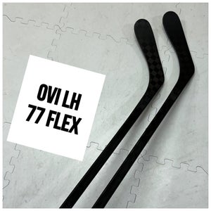 Senior(2x)Left OVI 77 Flex PROBLACKSTOCK Toe Pattern Pro Black Out Unbranded Pro Stock Hockey Sticks