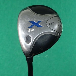 LH Callaway X Fairway 15 3 Wood Factory Fujikura 60g Graphite Regular
