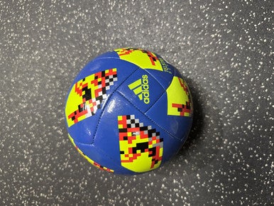 Used Adidas TELSTAR ME4TA All Size Soccer Ball Royal Blue 3 11849-S000026321
