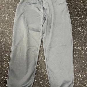 Used Alleson GRAY PANT BB/SB Pant Girls Grey MD 11849-S000026337