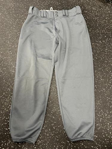 Used Alleson GRAY PANT BB/SB Pant Girls Grey MD 11849-S000026337