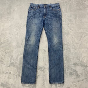 LUCKY BRAND 363 Vintage Straight Leg Jeans Men 31x34 (32x33.5) Faded Blue Denim