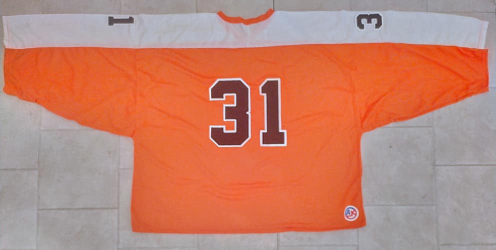 AK- Adult Box Lacrosse Goalie - 5XL - Orange- New