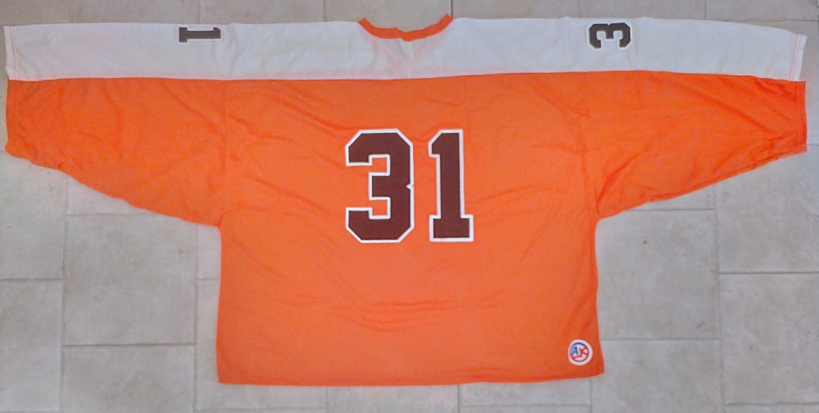 AK- Adult Box Lacrosse Goalie - 5XL - Orange- New
