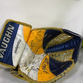 Used Vaughn VELOCITY Senior Goalie Catcher Yellow 11727-S000176551