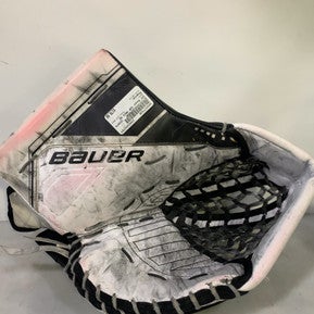 Used Bauer SUP MACH Senior Goalie Catcher White 11727-S000177330