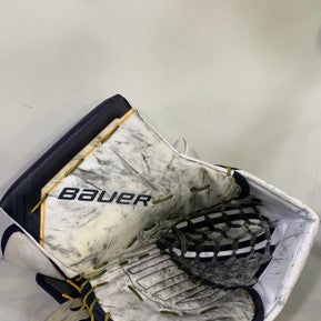 Used Bauer MACH Senior Goalie Catcher White 11727-S000181021